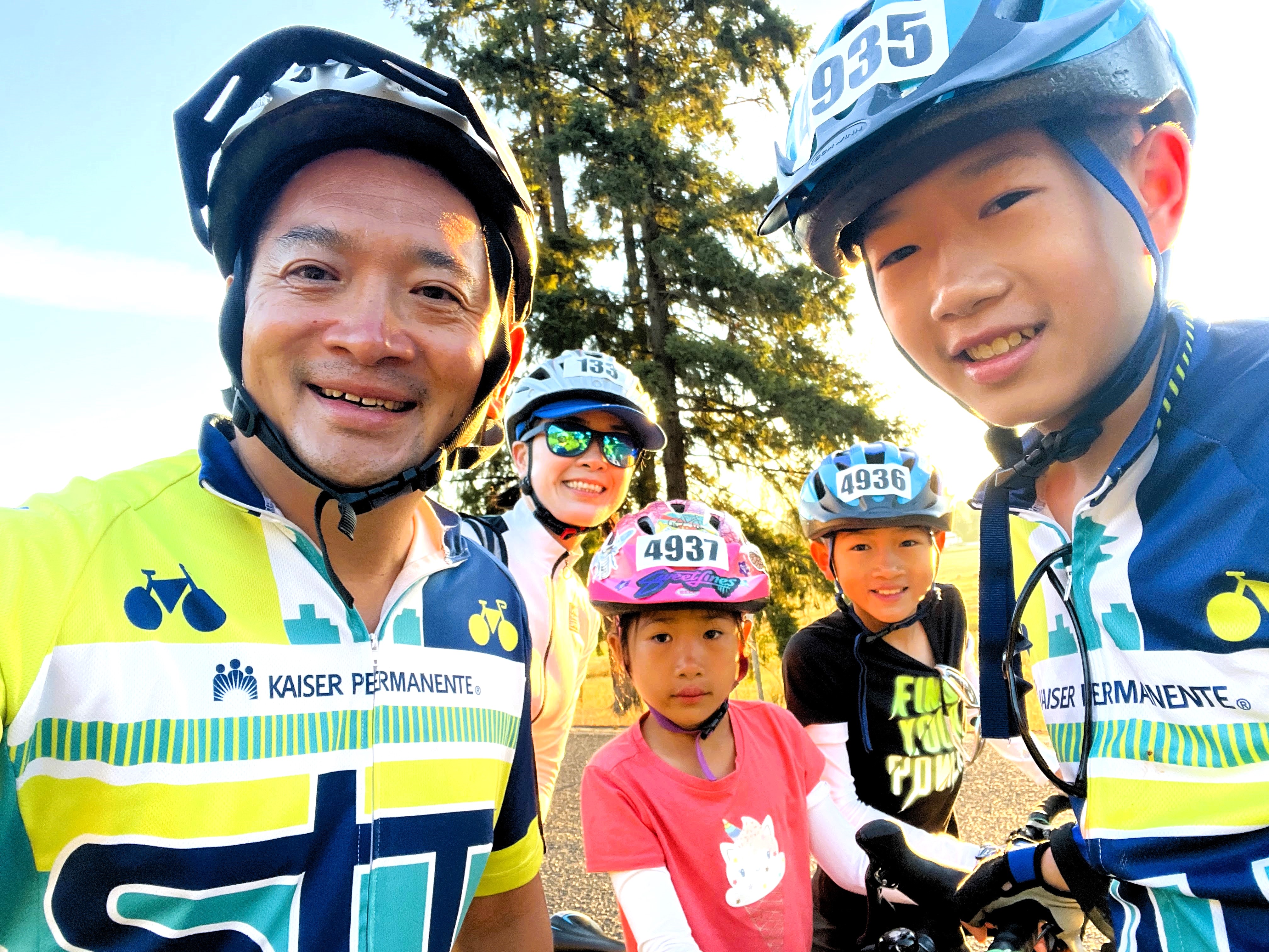 Kai and Tai and family